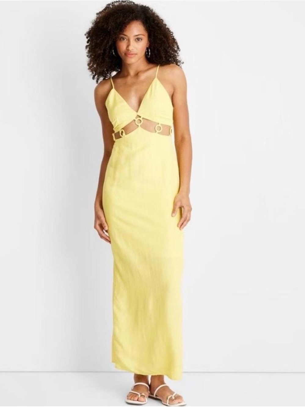 Jenee Naylor by TARGET
Women's Sleeveless Ring Detail
Maxi Dress - Future
Collec